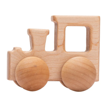 Baby Wooden Car Toy | Montessori Beech Wood Car