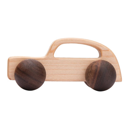 Baby Wooden Car Toy | Montessori Beech Wood Car