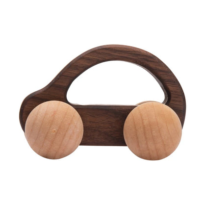 Baby Wooden Car Toy | Montessori Beech Wood Car