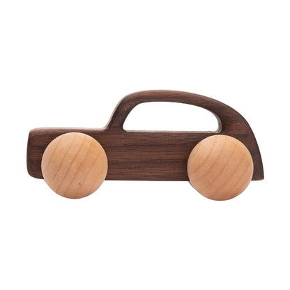 Baby Wooden Car Toy | Montessori Beech Wood Car