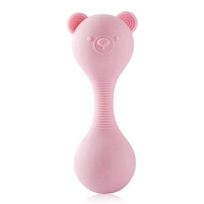 Baby Silicone Bear Teether | BPA-Free Food-Grade Silicone Toy