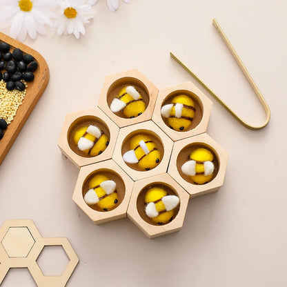 Wooden Bee Puzzle | Early Learning Matching Game