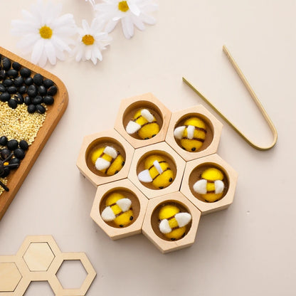 Wooden Bee Puzzle | Early Learning Matching Game