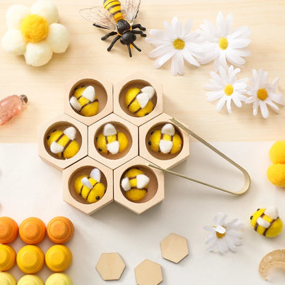 Wooden Bee Puzzle | Early Learning Matching Game