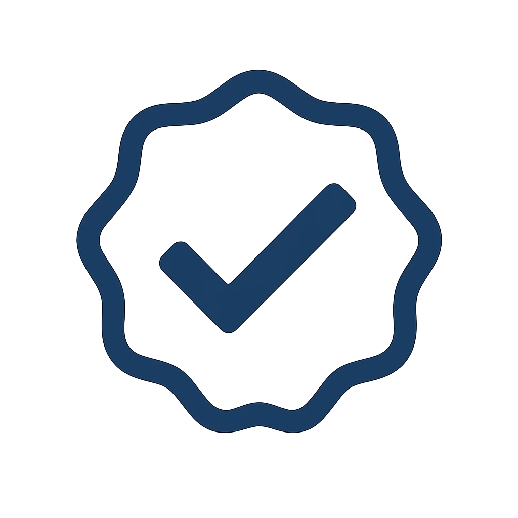A graphic icon representing that the open ear bone conduction headphones are safe and approved by parents.